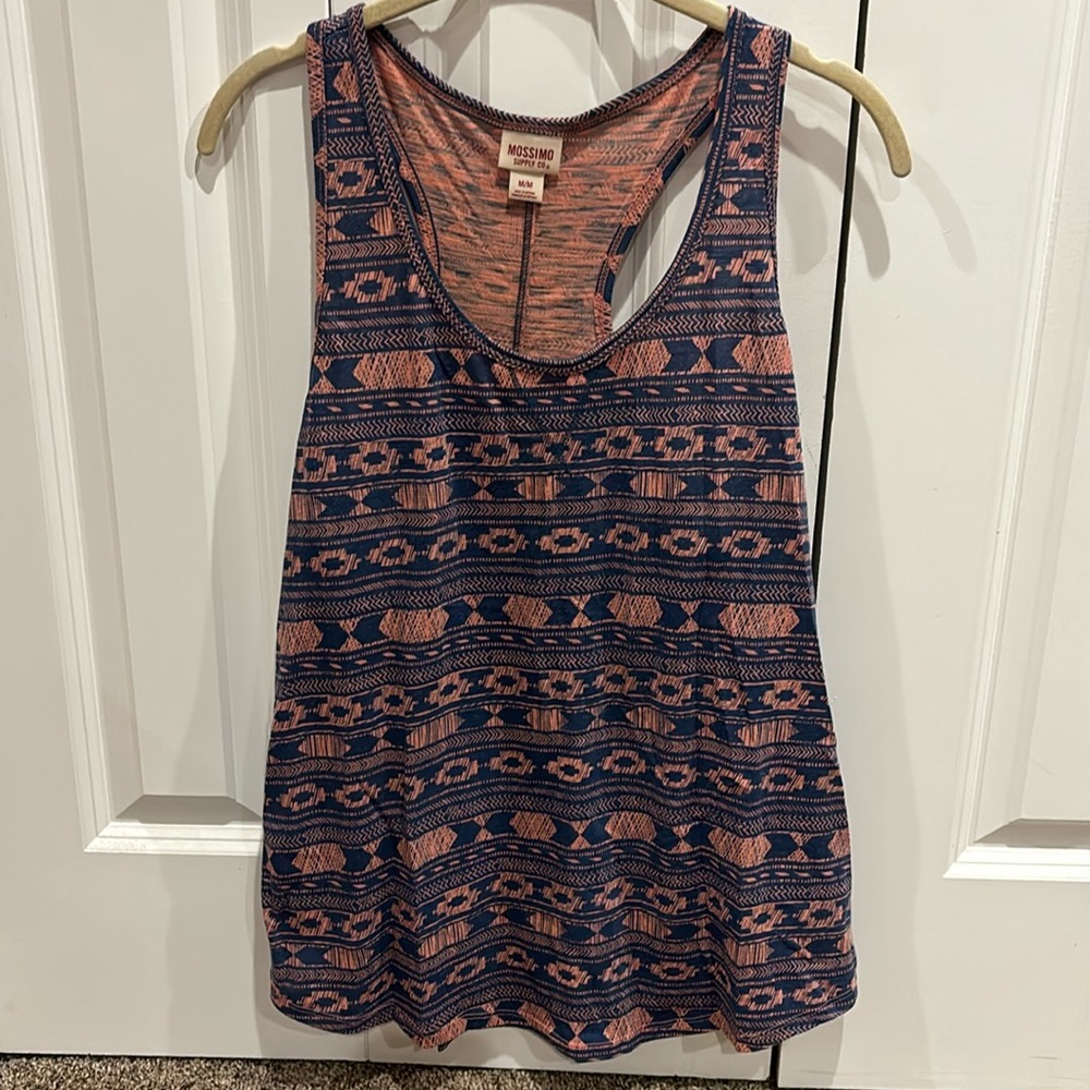 Aztec pattern tank top